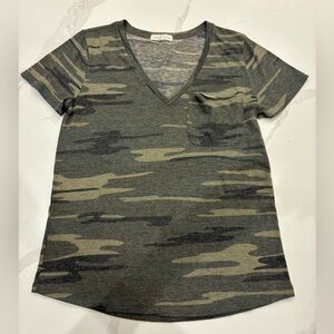 Camo T-shirt.